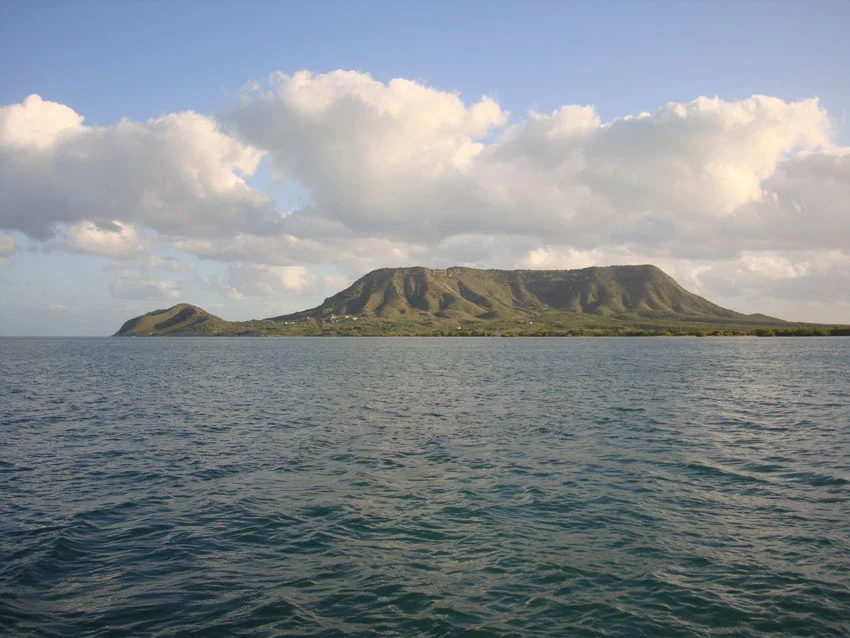 "I sailed to the east towards a very high mountain that looks like an island but is not. It is connected to the land by a low isthmus and is shaped like a very beautiful tent. I named this mountain Monte Cristi.." Christopher Columbus- Fuson, R. H. (1992). The Log of Christopher Columbus . Maine: International Marine Publishing.