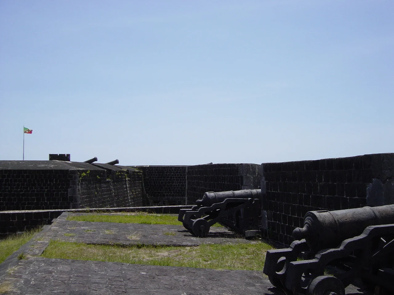 The upper bastion