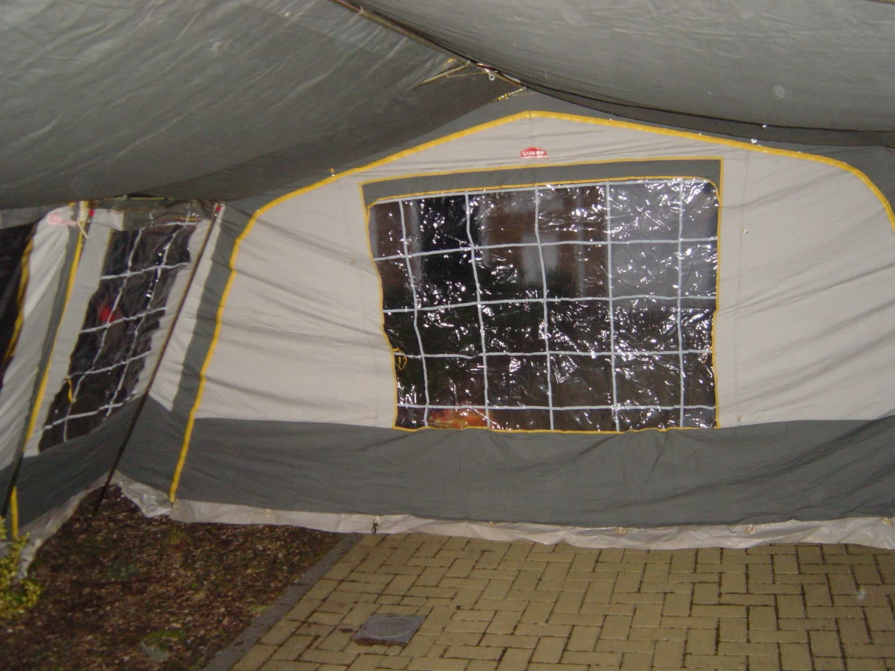 Like all the equipment, the tent was tested