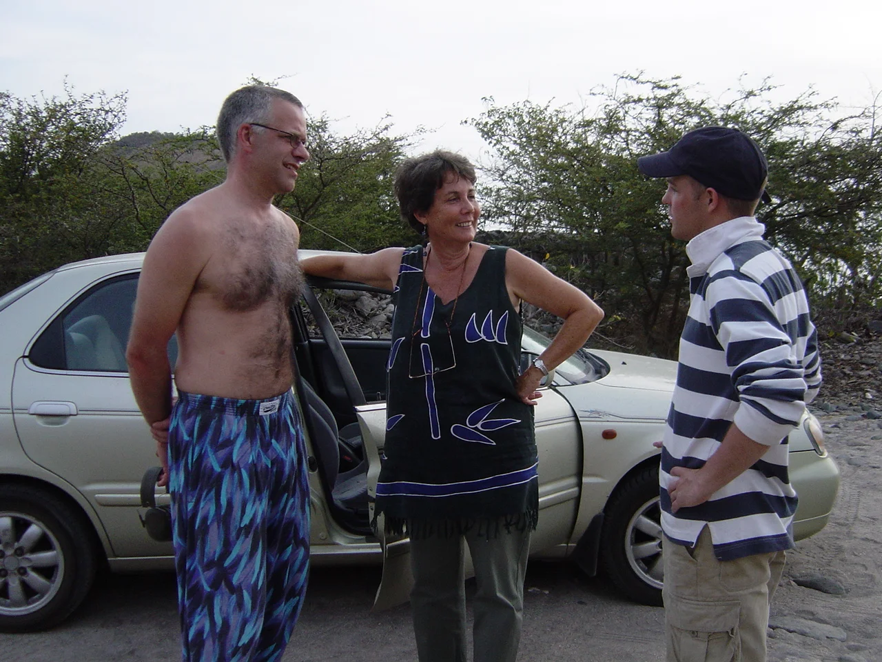 Andy and Amyas with Jacqueline Armony, the Executive Director of the St. Christopher Heritage Society. She was one of the main organisers helping the project on the island and we are very grateful to her for all her hard work and support