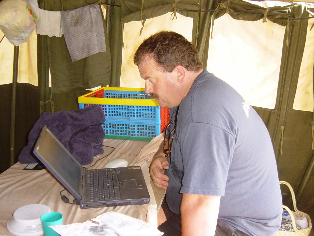 Jeremy working on lab top.jpg