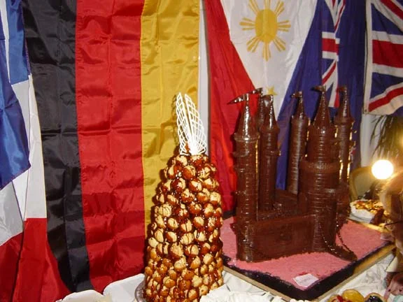A chocolate castle
