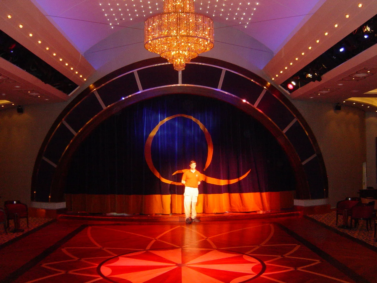 One of the ballrooms
