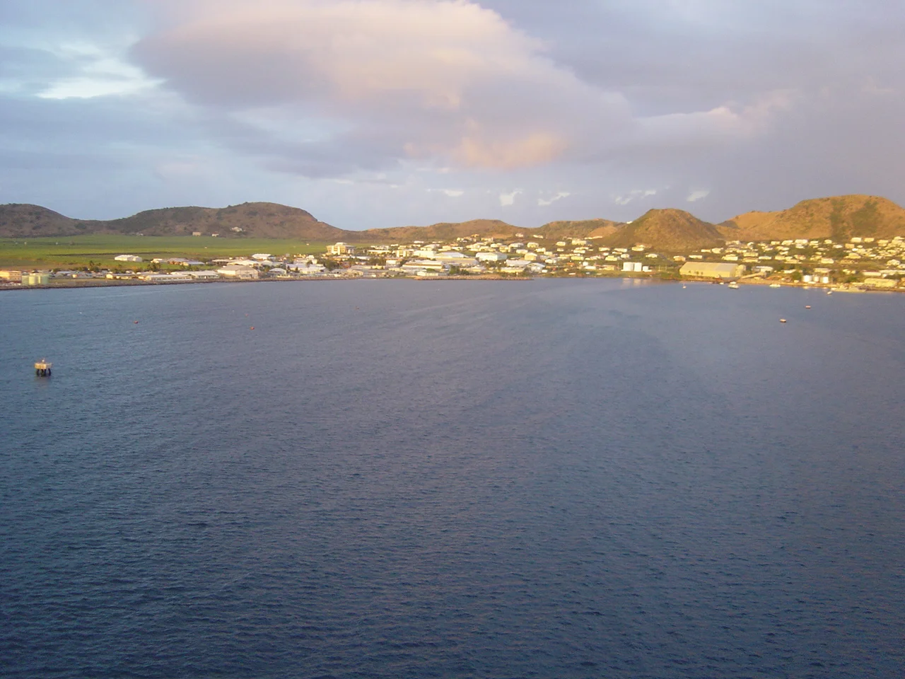The last look at St Kitts before we depart