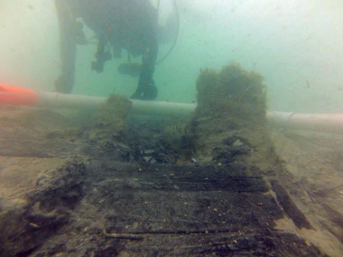 A low angle view