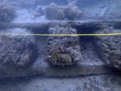 Here you can clearly see the hull planking with the floor, futtock, floor configuration with the ceiling planking on top