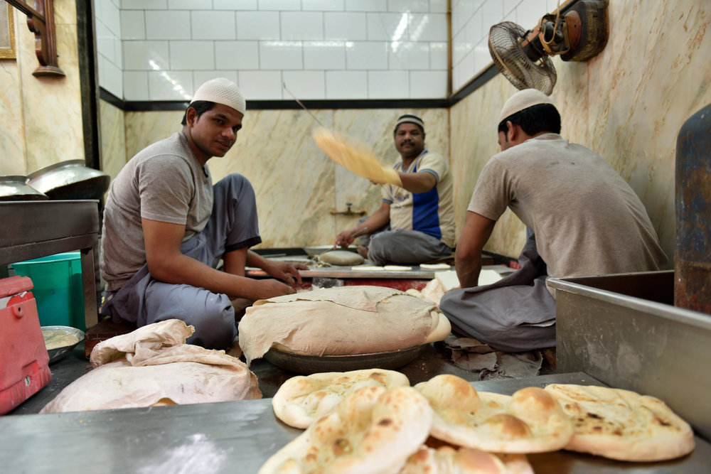 The making of tandoori roti, (Culinary Trail Guided by a Food Sherpa, ITC Maurya) 2.jpg