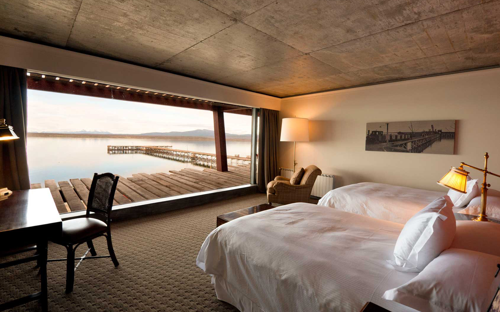 A room at Singular Patagonia.