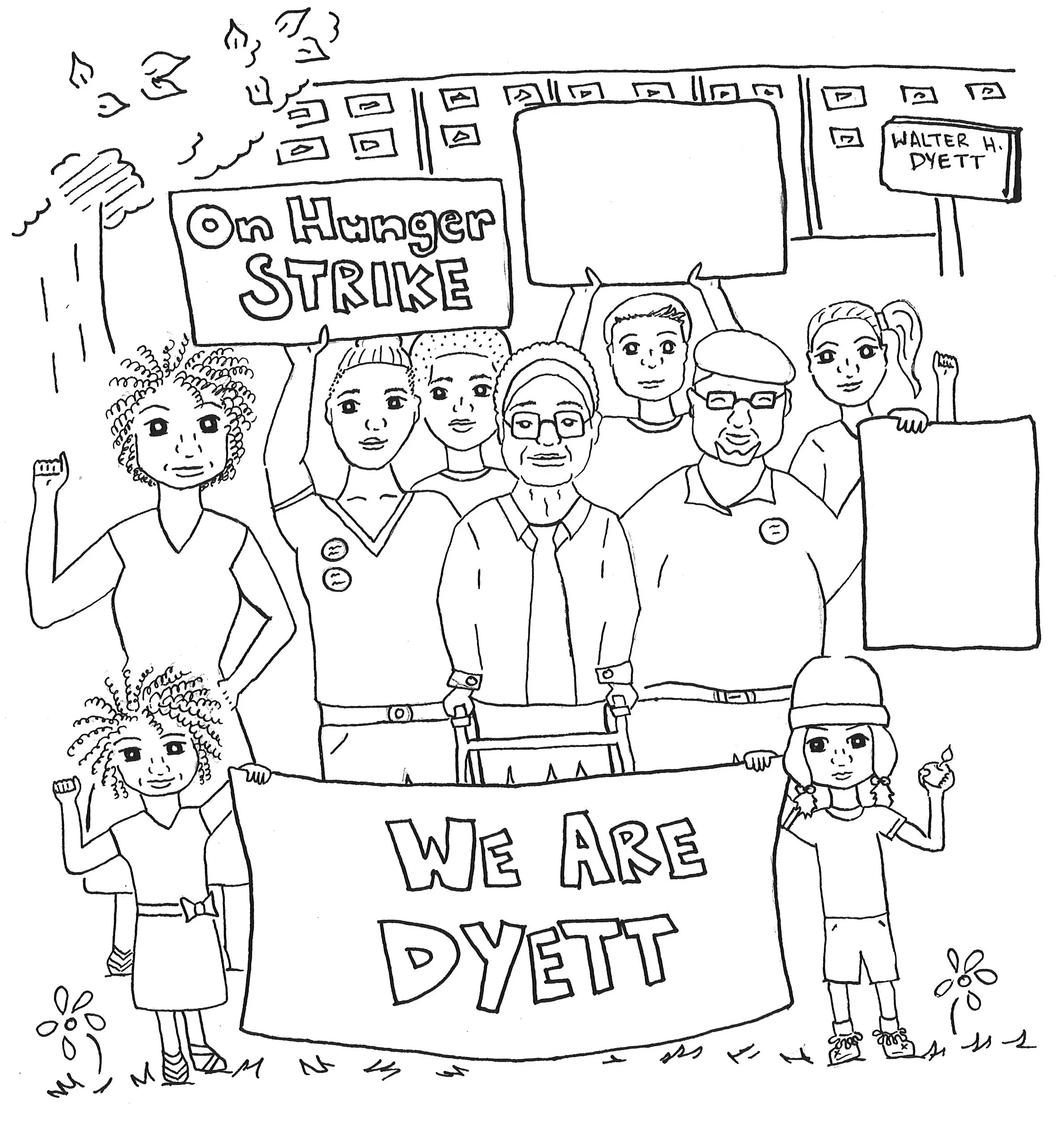 Color Me Rising: Dyett Hunger Strike