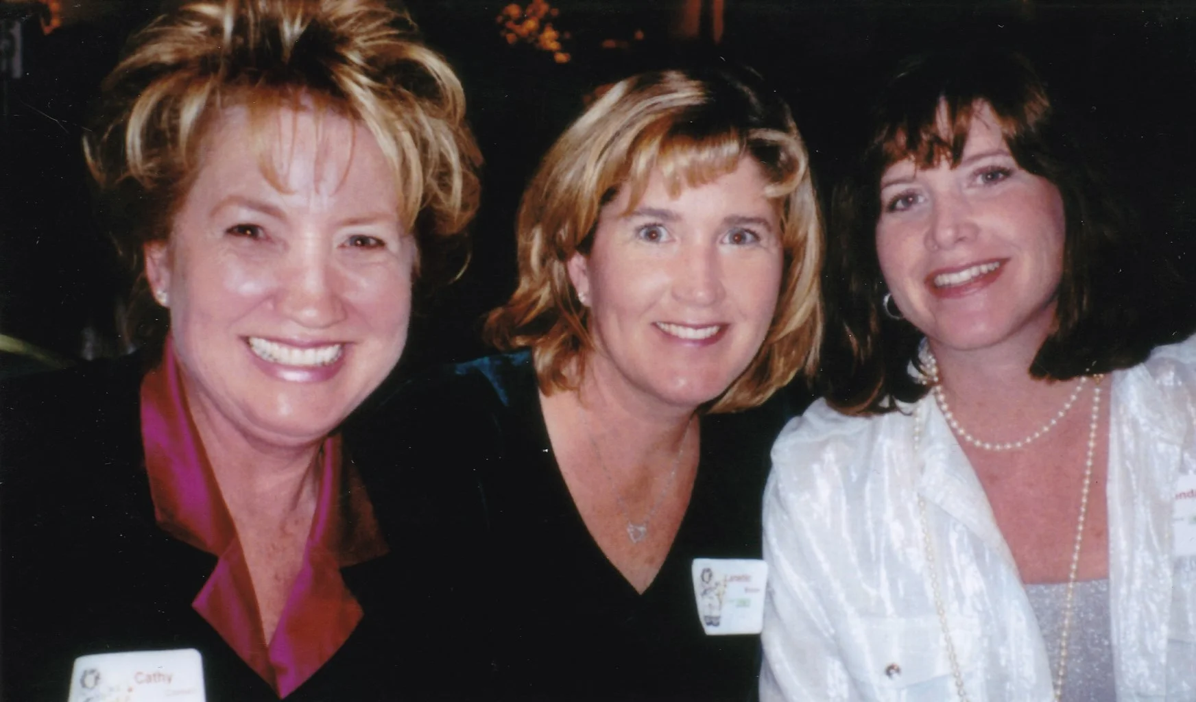 My mom, me and my sister at a San Diego Children's Hospital Fundraiser in the 90's