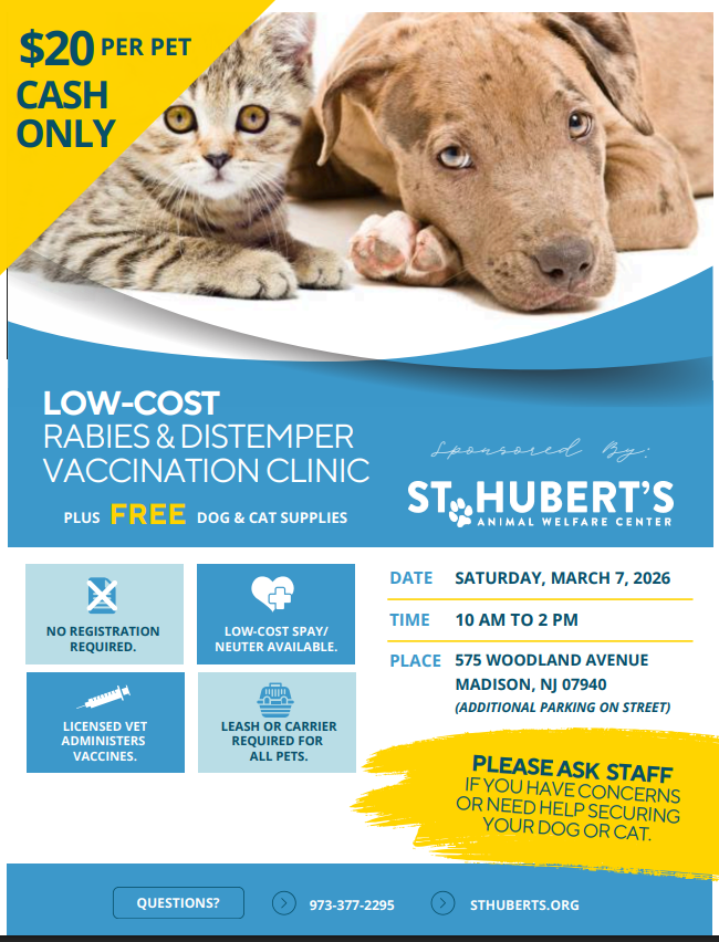 St. Hubert’s Vaccination Clinic