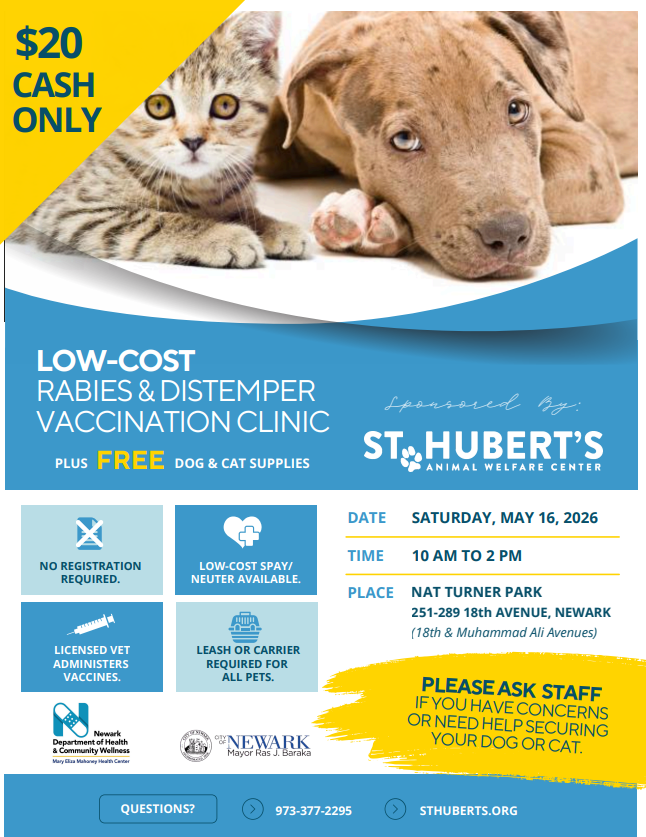 May 2026 Newark Vaccination Clinic