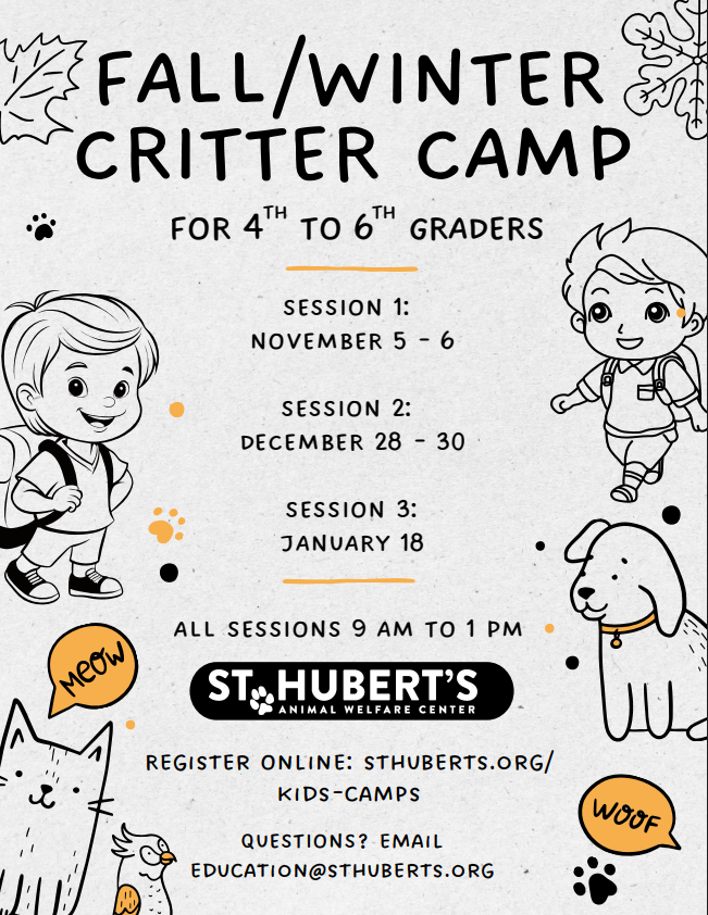 Fall Critter Camp 2026
