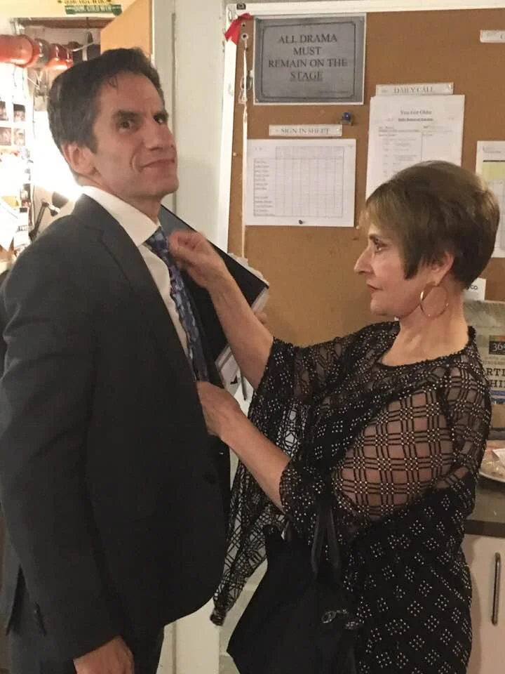 Patti Fixing my tie.jpg