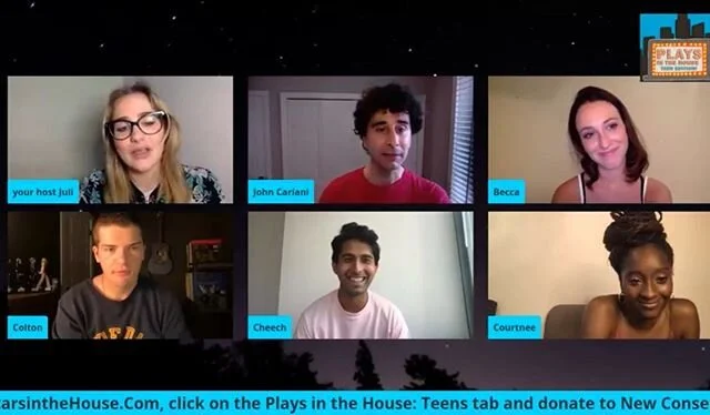 THANKS EVERYONE!!! What a great play and Q&amp;A at the end! We hope you all enjoyed John Cariani&rsquo;s &ldquo;Almost, Maine&rdquo; on Plays in the House: Teen Edition. All donations go to the New Conservatory Theatre in San Francisco. #StarsInTheH