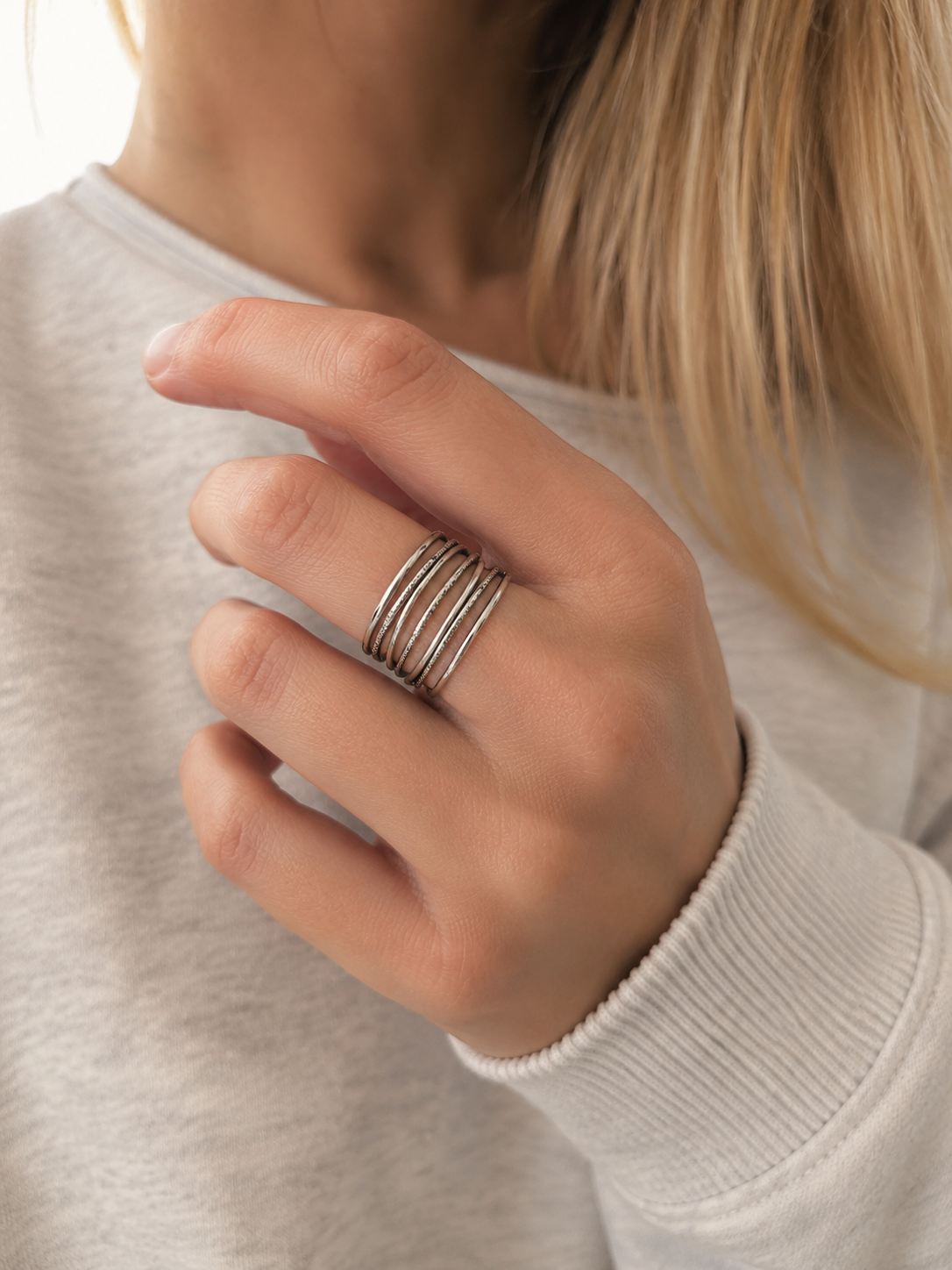 Bague ajustable Galina