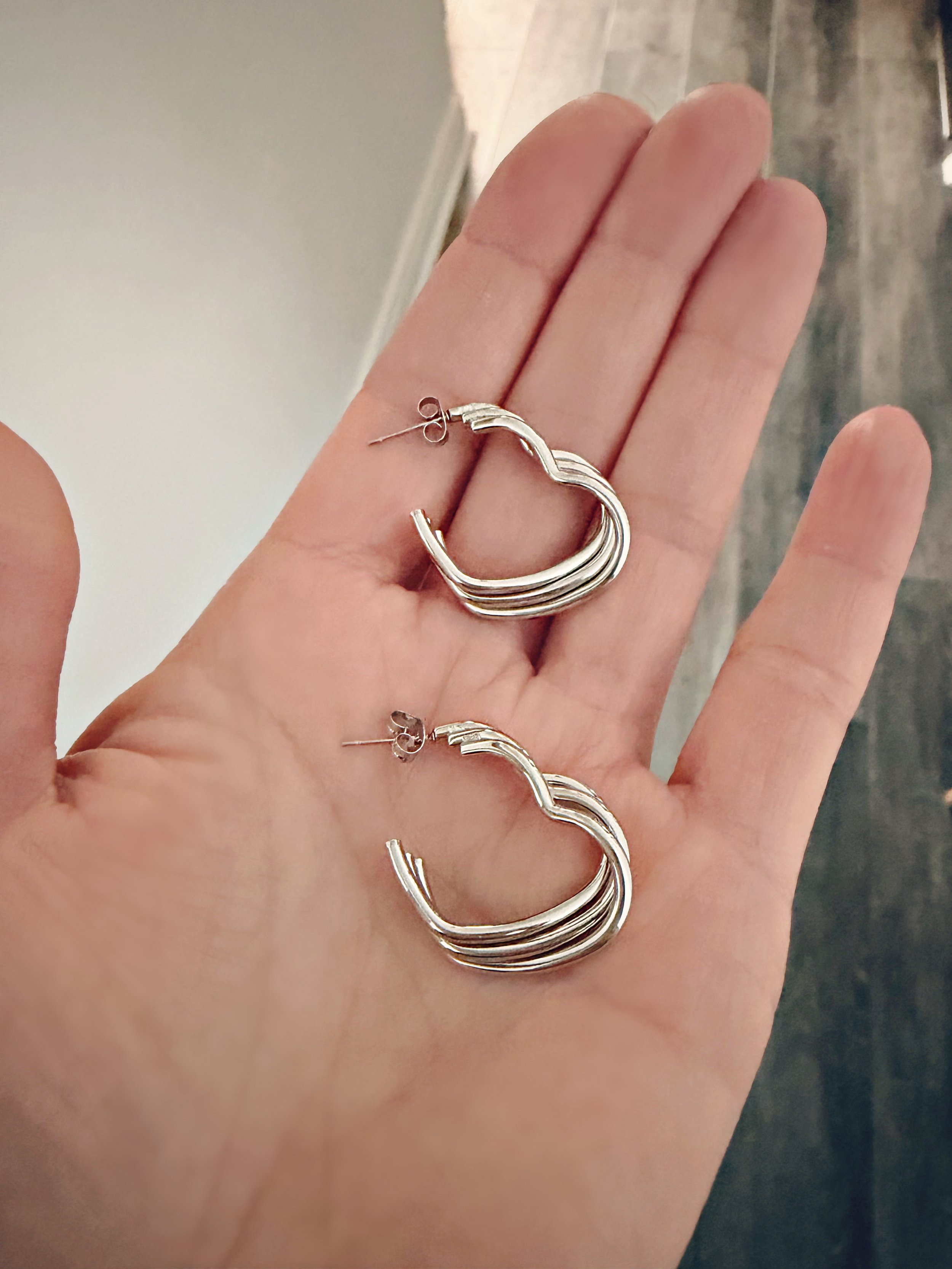 Boucles d’oreilles Amelia en acier inoxydable par Tokade