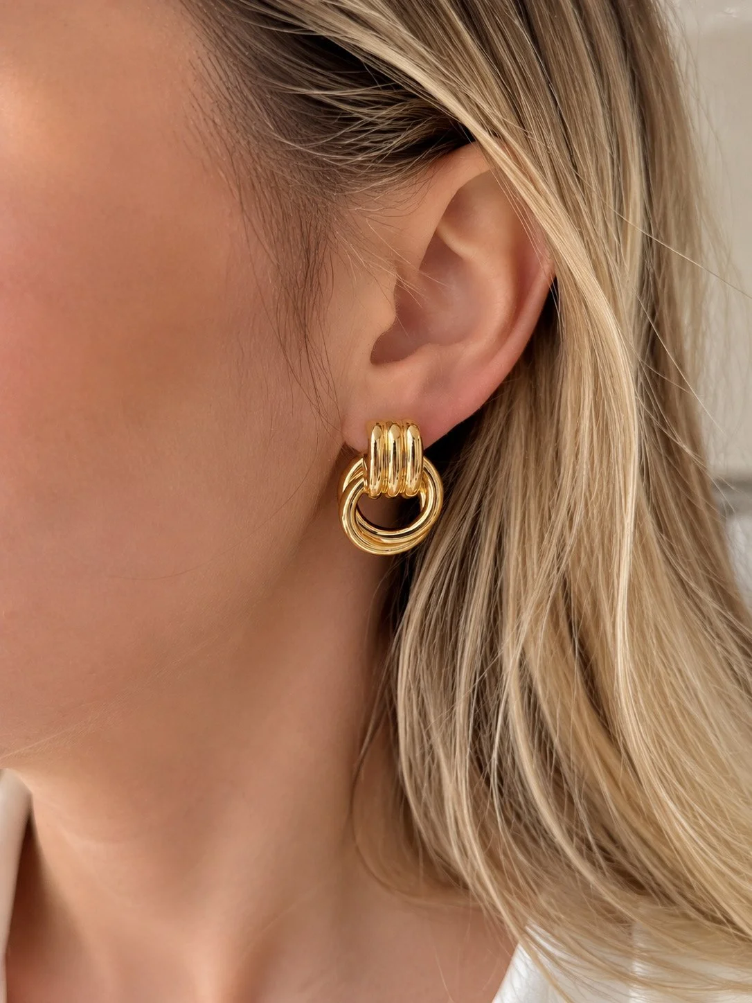 Boucles Hulia dorées