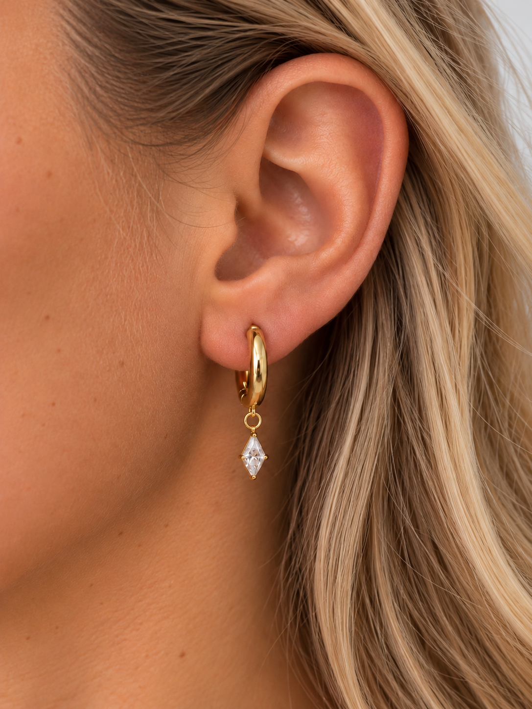 Boucles Emilia dorées