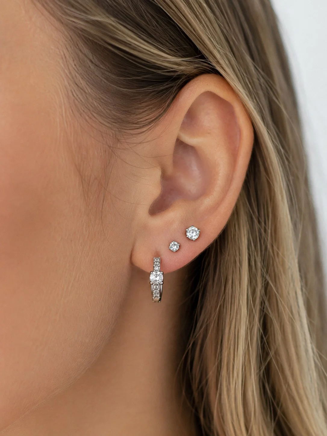 Trio de boucles d’oreilles Betty