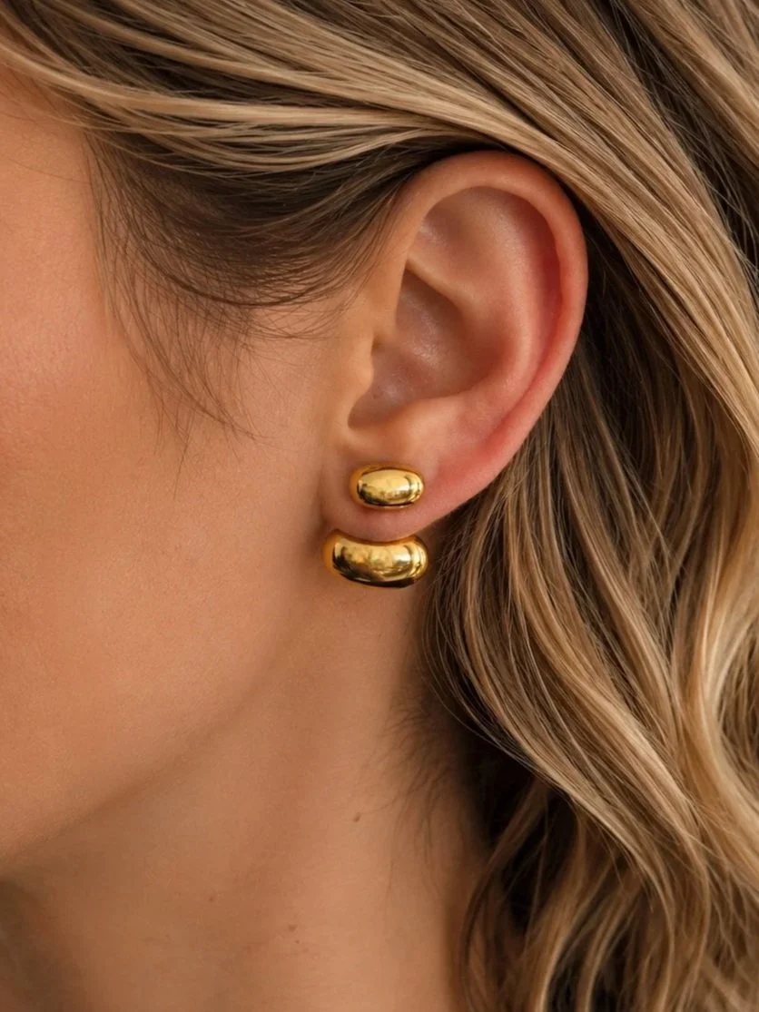 Boucles Novan dorées