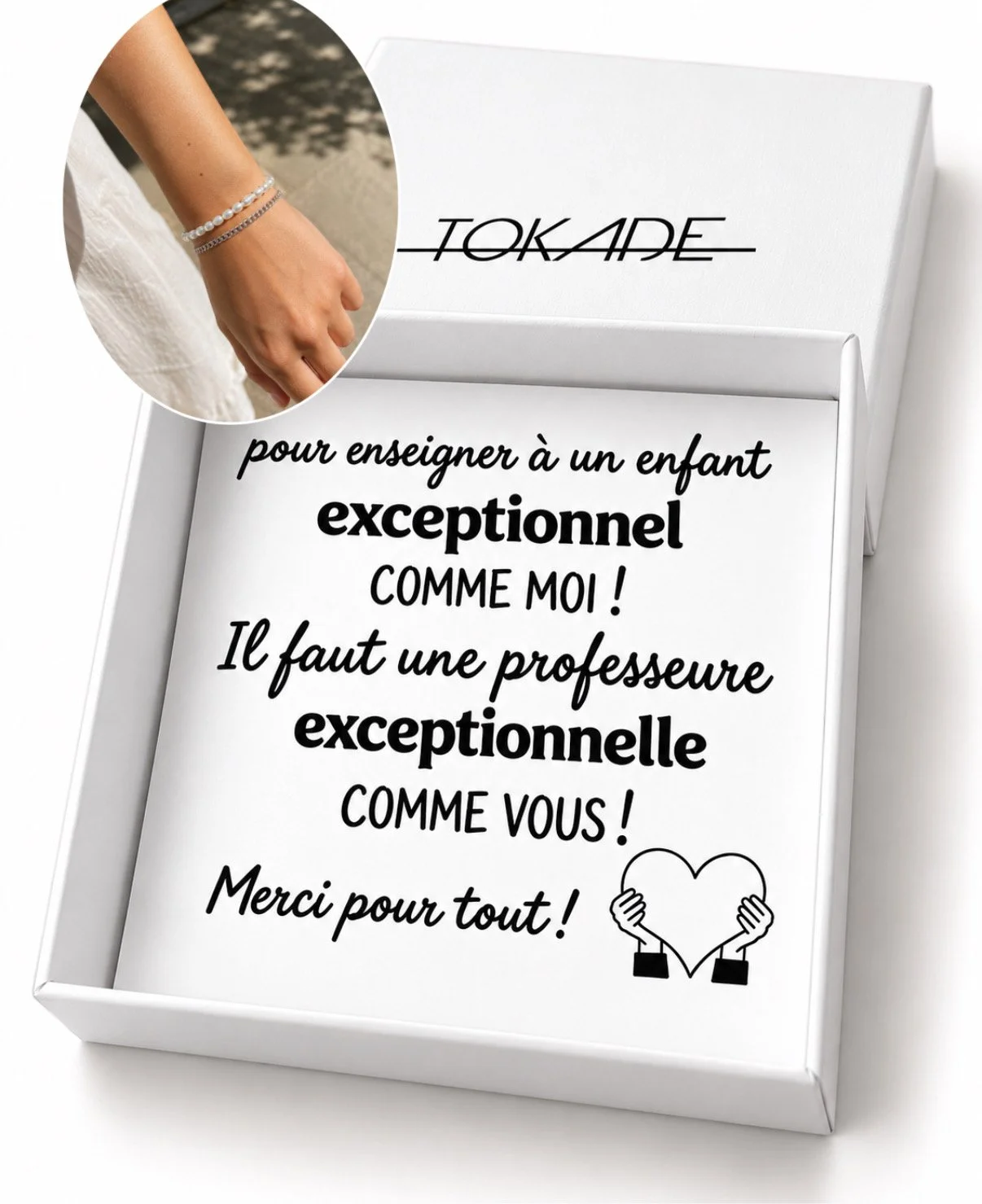Boîte pour une prof exceptionnelle