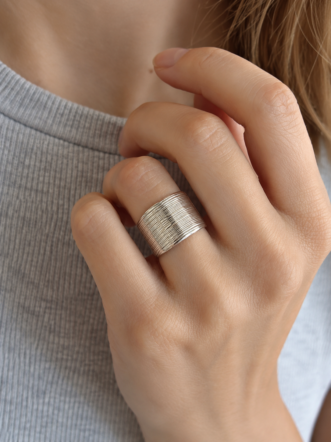 Bague ajustable Maud