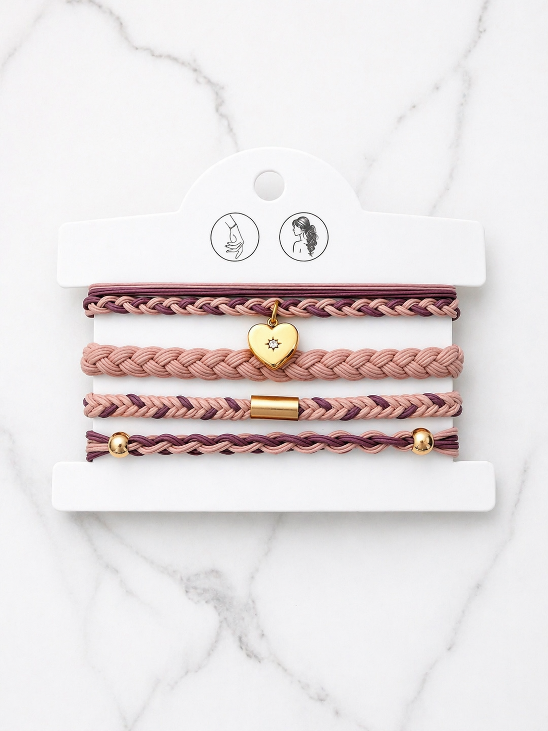 Élastiques à cheveux pouvant être portés en bracelets - Tokade