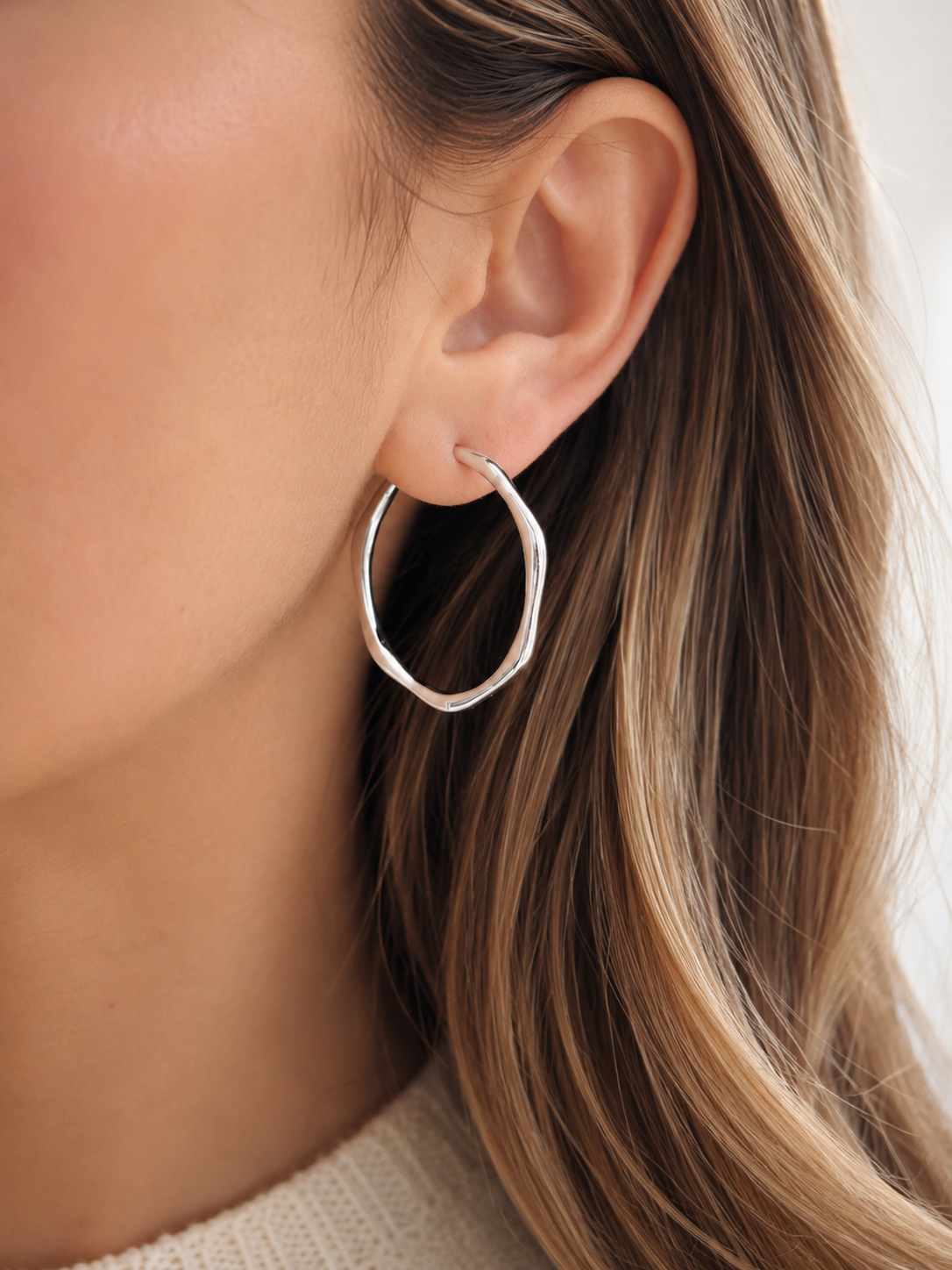 Boucles Daria argents