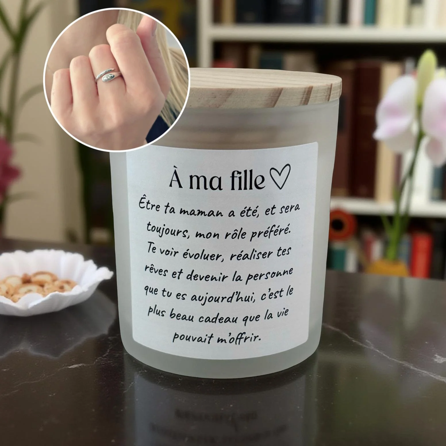 Chandelle à ma fille