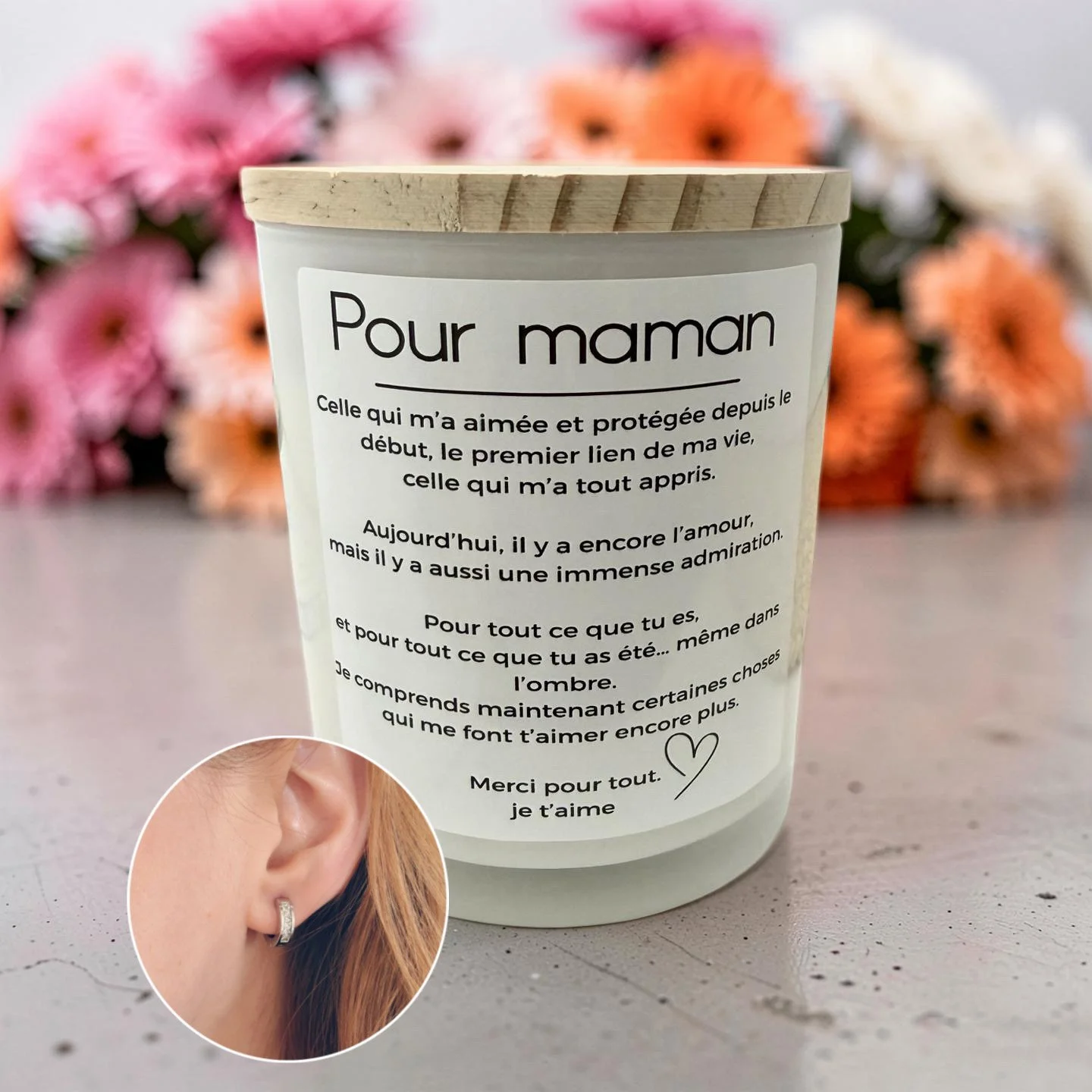 Chandelle pour maman