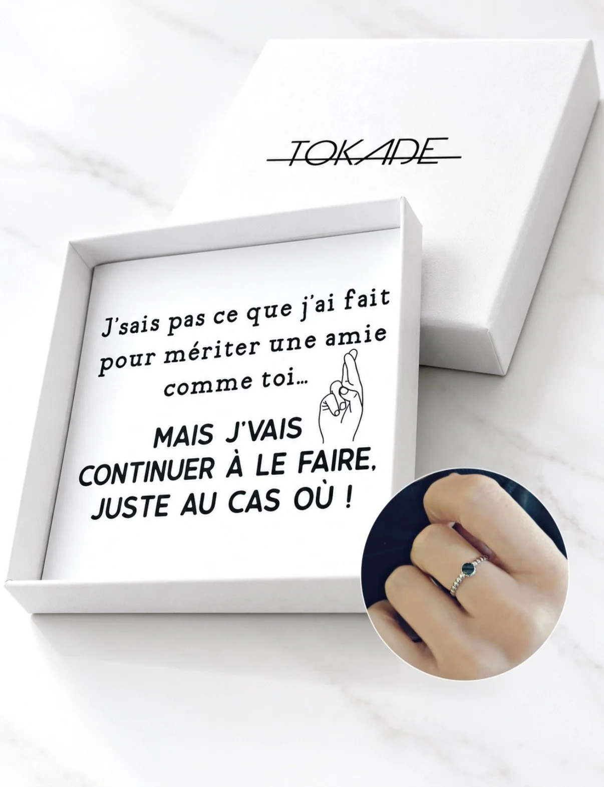 Boîte une amie comme toi