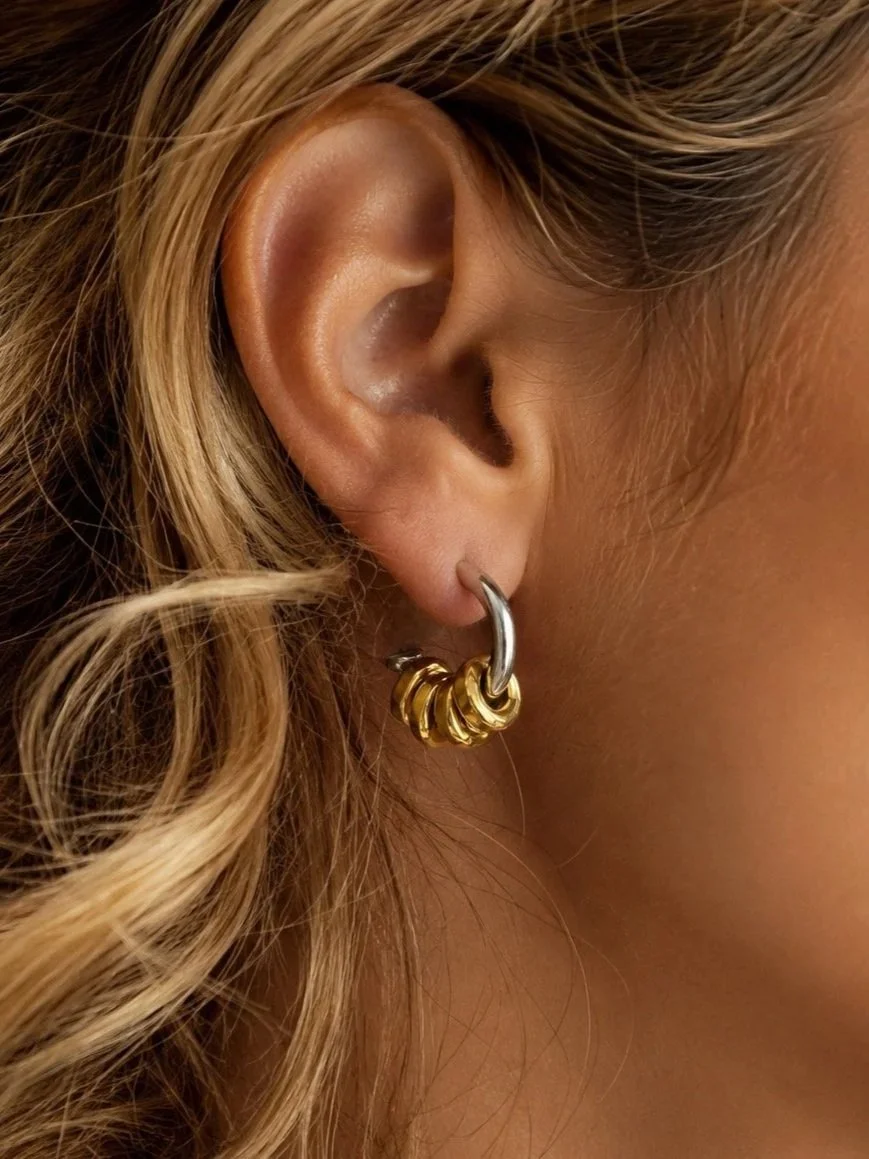 Boucles Mila deux couleurs