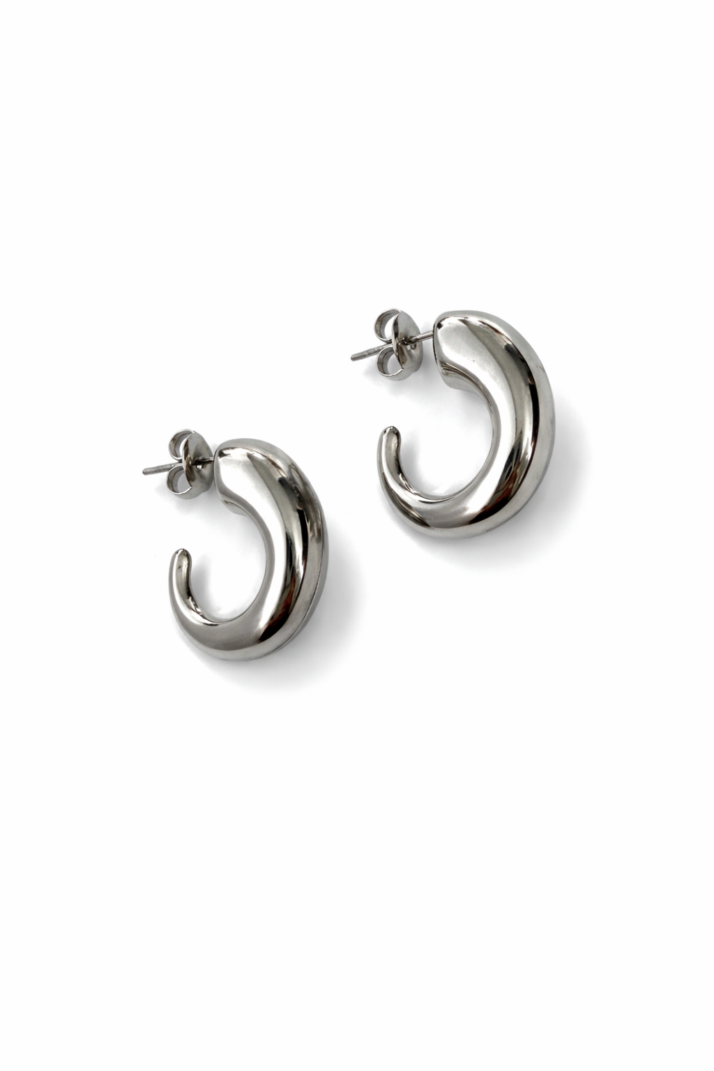 Boucles Ronny sur fond blanc-Tokade