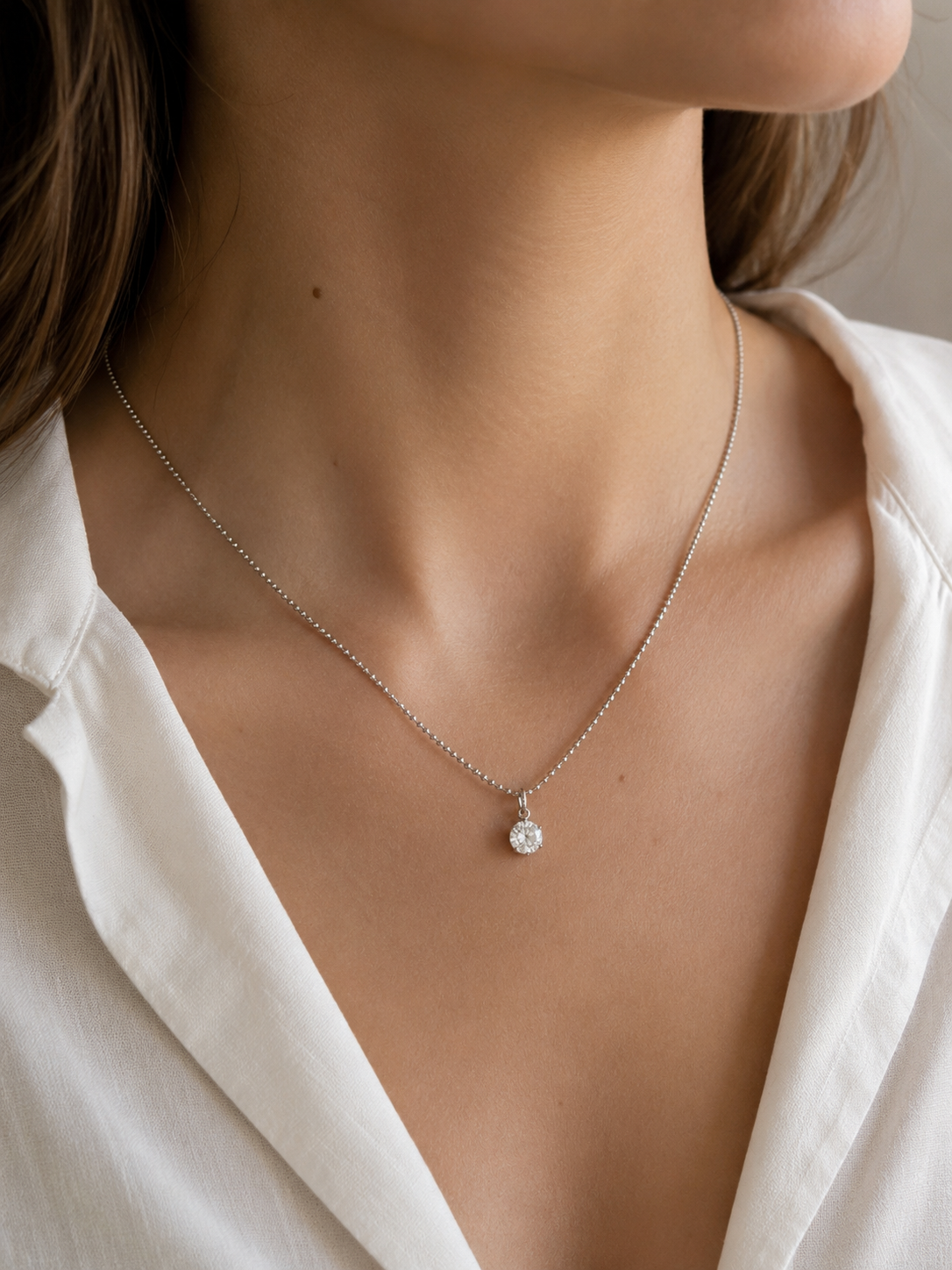 Collier Vie argent