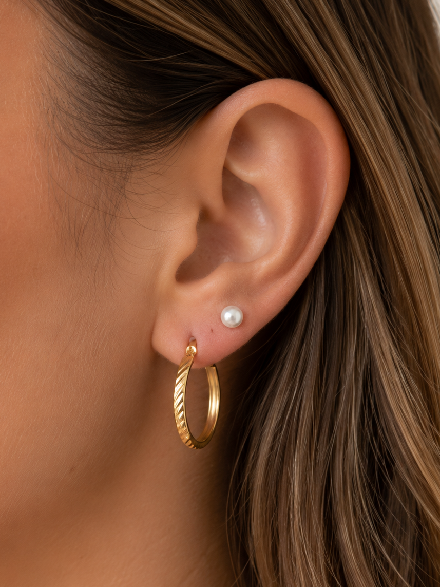 Duo de boucles d’oreilles Sandy