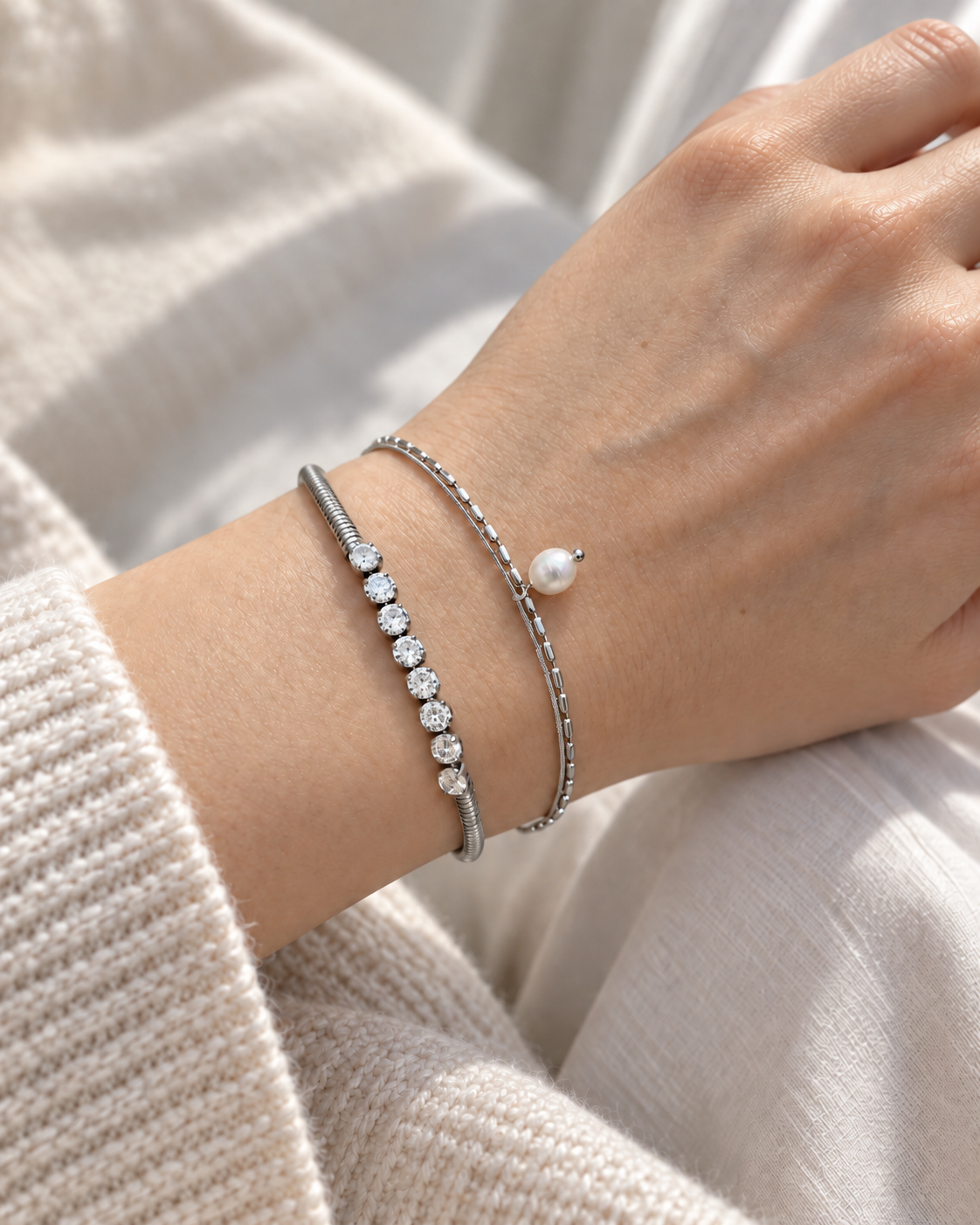Duo de bracelets Anaïs et Thalie