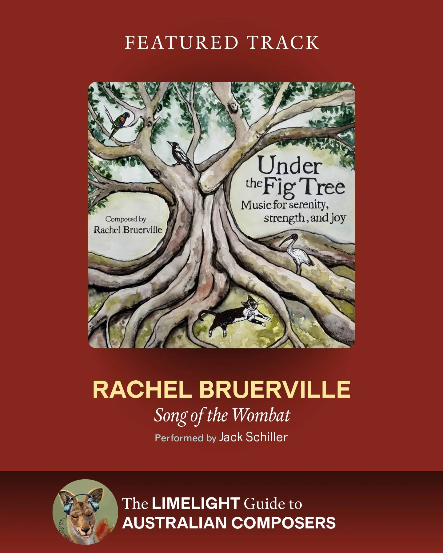 THIS IS A VERY COOL THING: Have you heard about the 25 in 25 playlist and Guide to Australian Composers? It's a brilliant collaboration between @limelightartsau and @cameronlamcomposer, curator of the @aussieartmusic playlist.

Voting is open until W