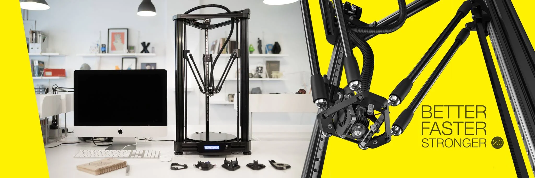 The brand image of ATOM 3D Printer. It gives people tech-savvy, function oriented impressions. Also, the way that ATOM presents itself emphasizes on how strong and fast the machine can be, which might exclude people who are not familiar with technology.