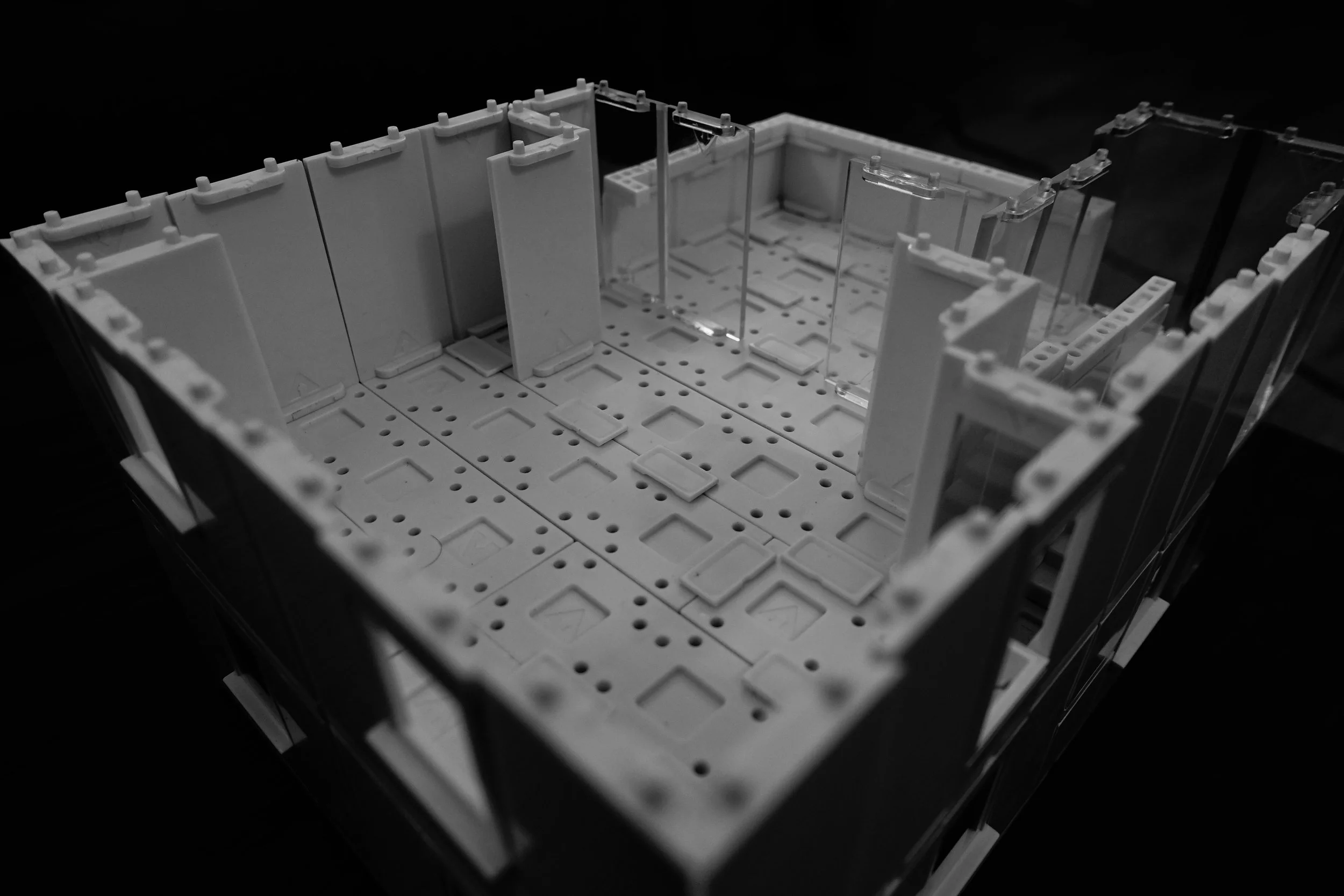 Iso-view bedroom