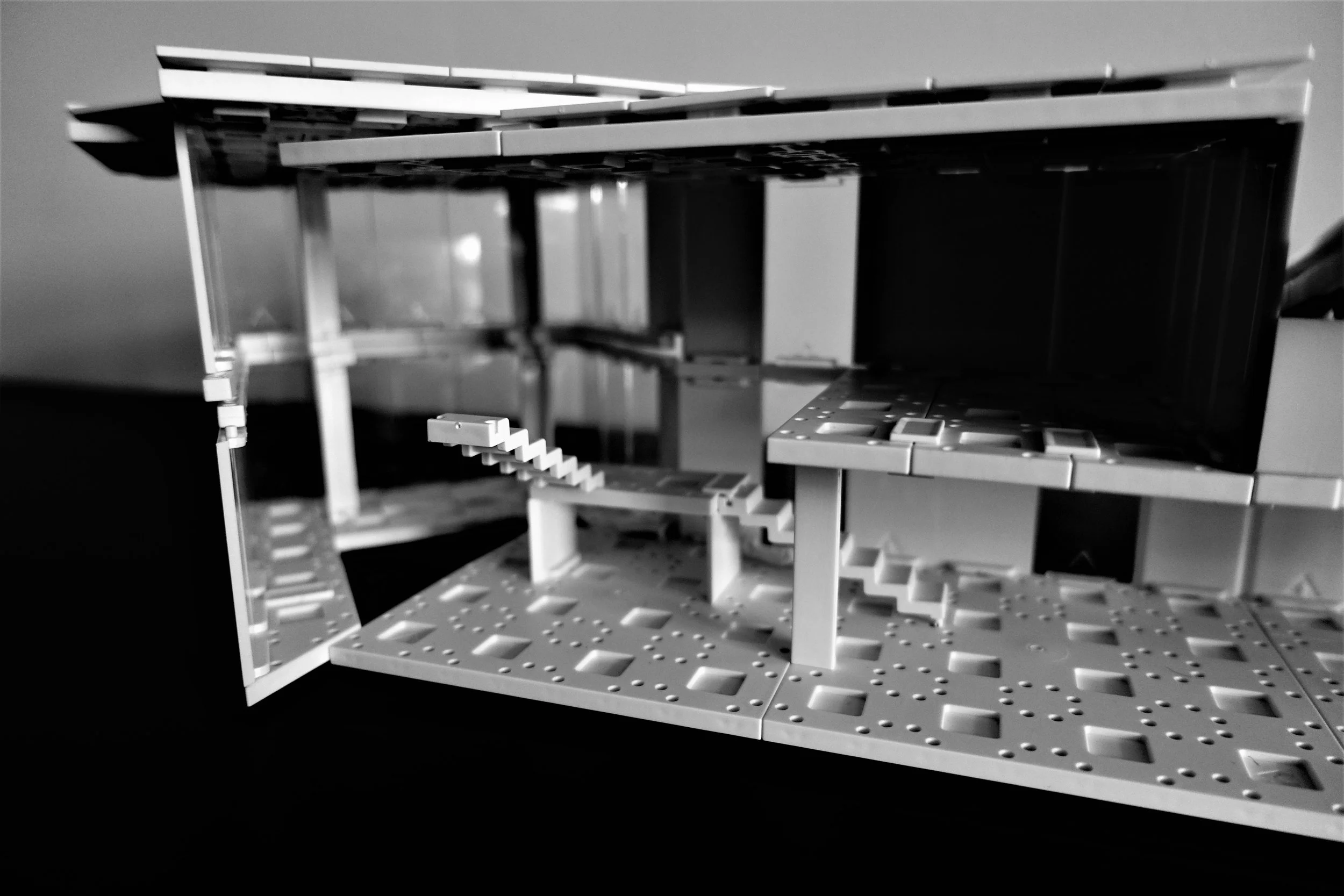 Section Cut of Main Stairwell