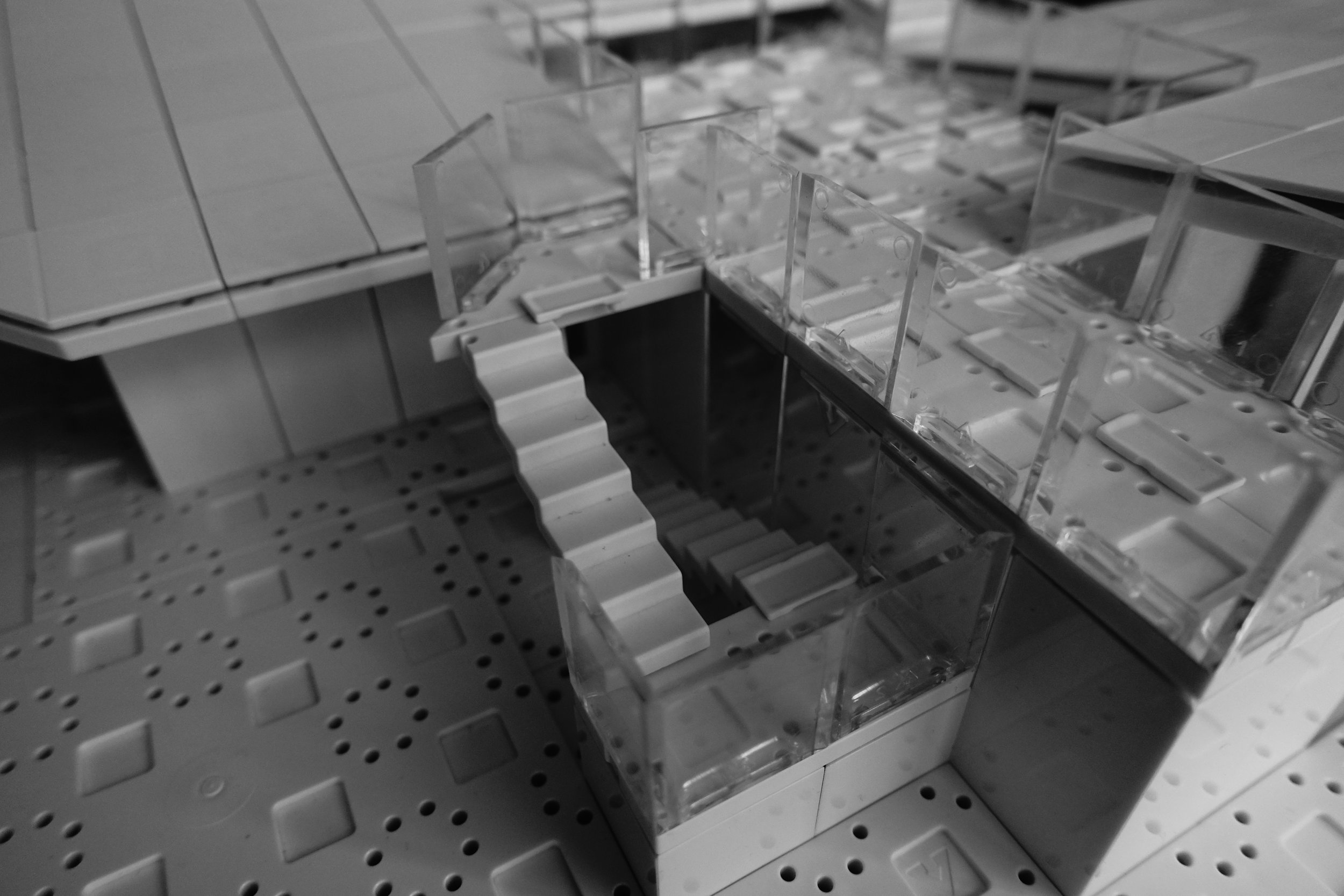 Stair Assembly to Greenroof