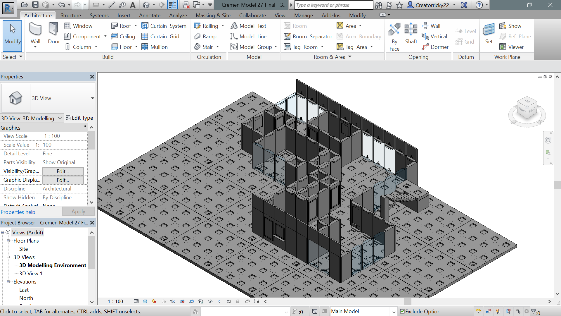 Arckit Model 27 Revit Test
