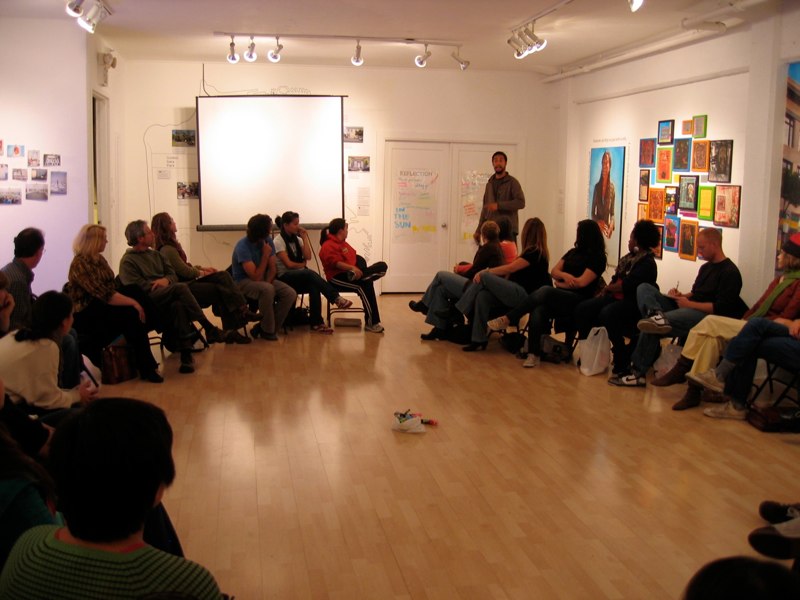 A workshop and talk by Brett Cook.