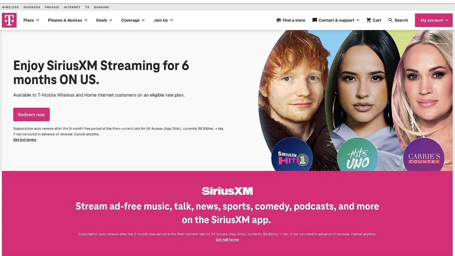 SiriusXM Digital Creative