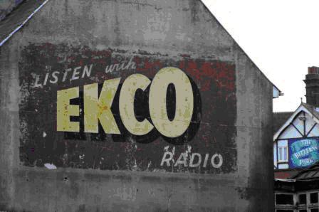 1945 EKCO Malmesbury Factory Logo.