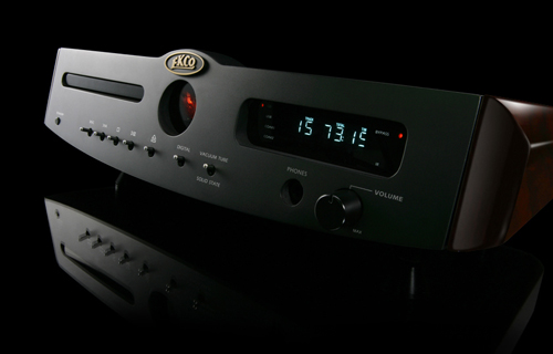 Part of EKCO's current product line up, the EV55DP CD player, DAC & Preamp with valve output stage.