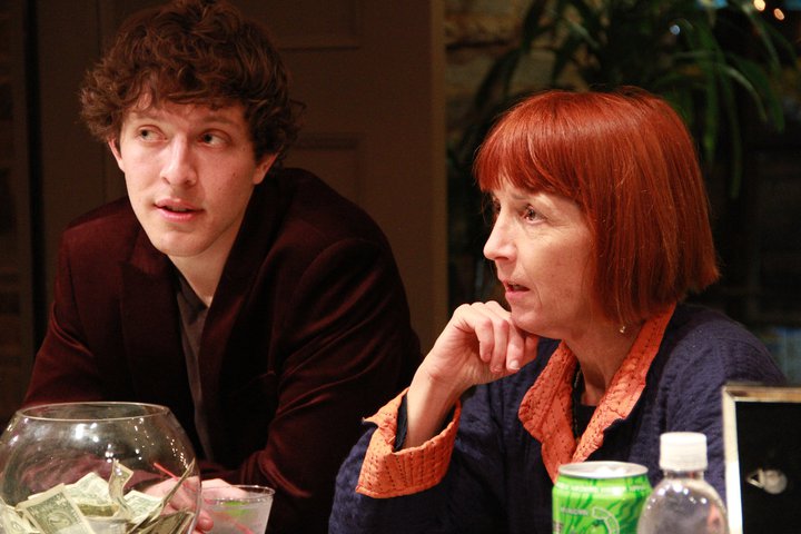 Gabriel with Writer Jane Anderson 