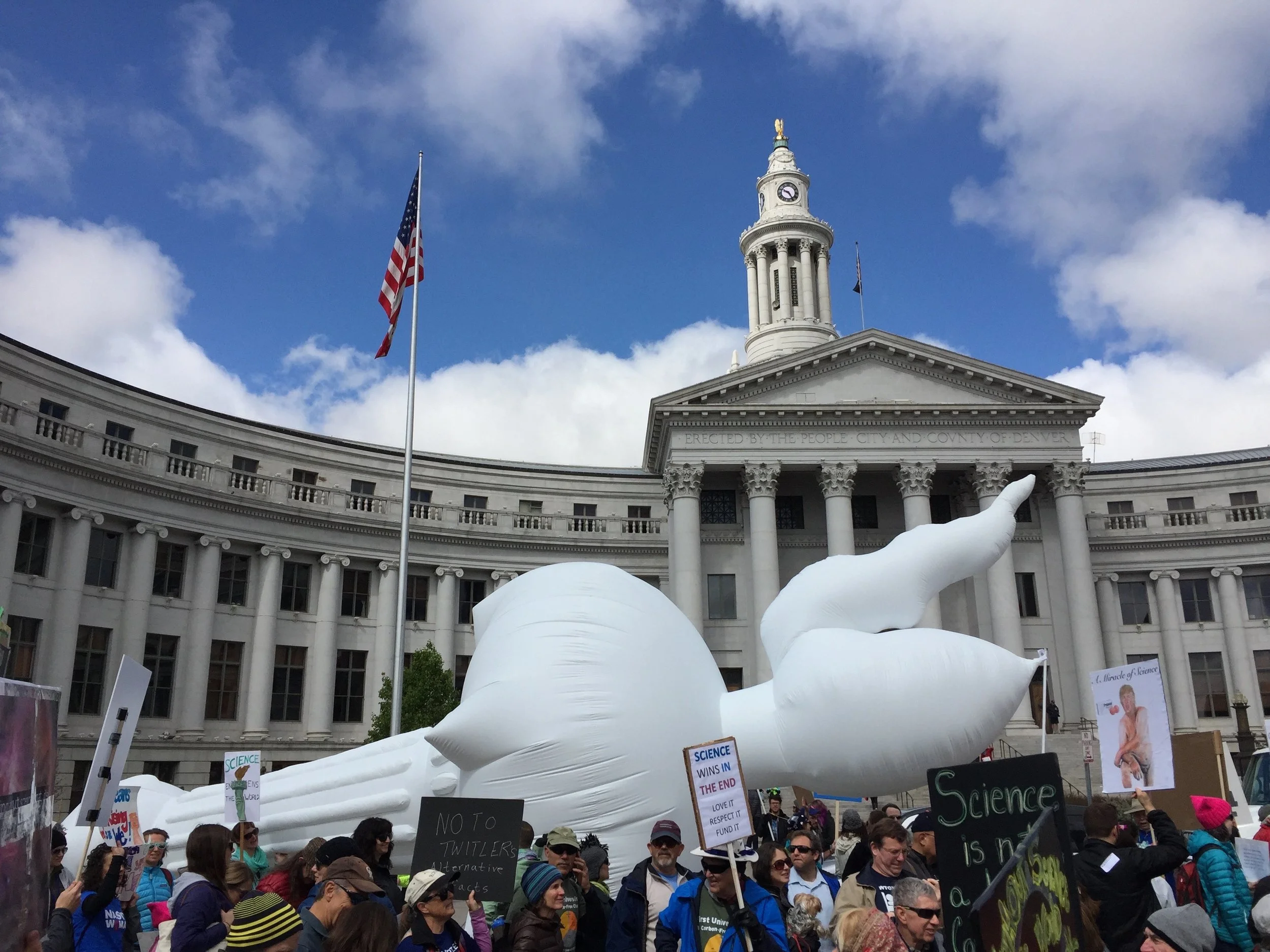BAAM at the National Science March in Denver,CO
