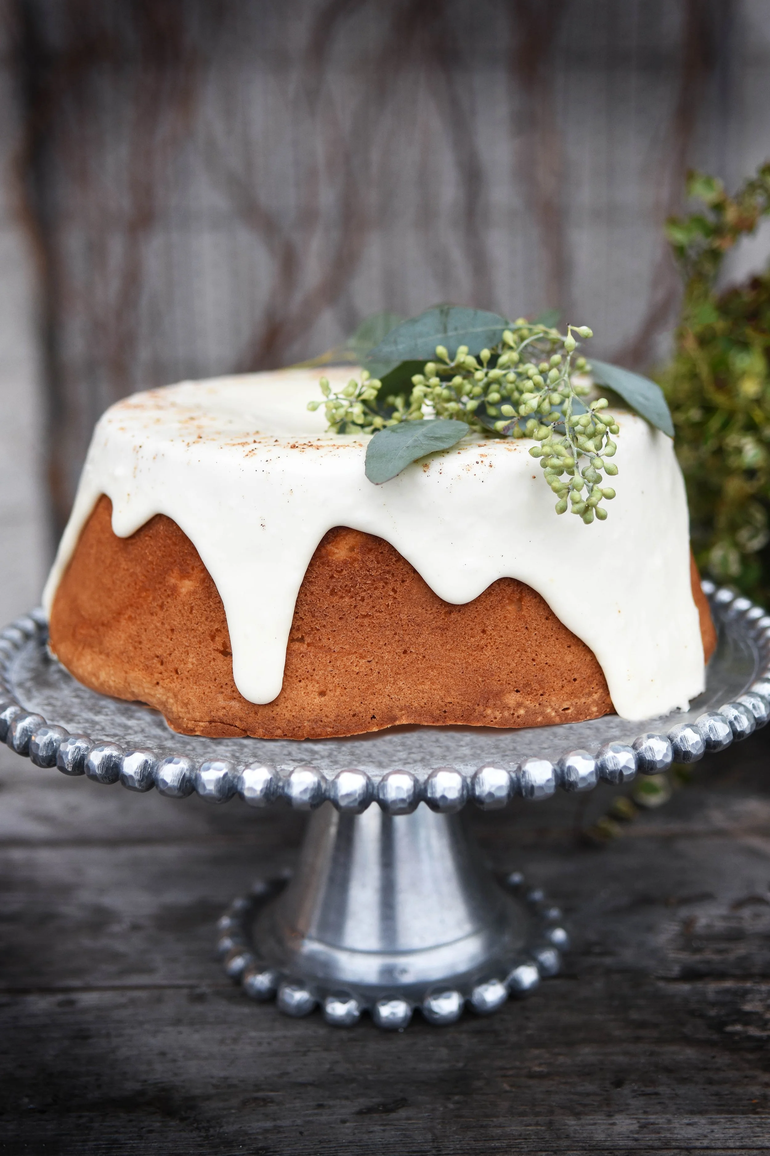 Eggnog Pound Cake